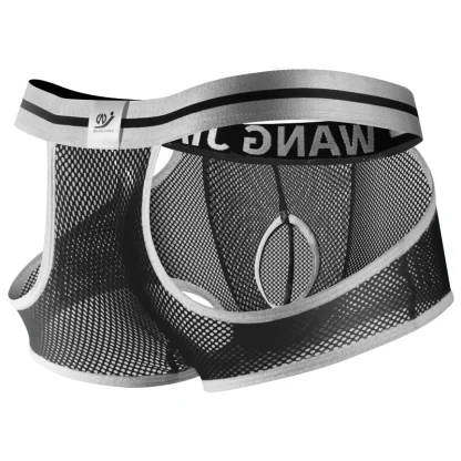 Mesh Side Cutout Boxer Brief - Image 5