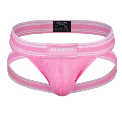 Striped Strap Comfotable Jockstrap - Image 12