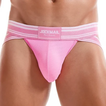 Striped Strap Comfotable Jockstrap - Image 2