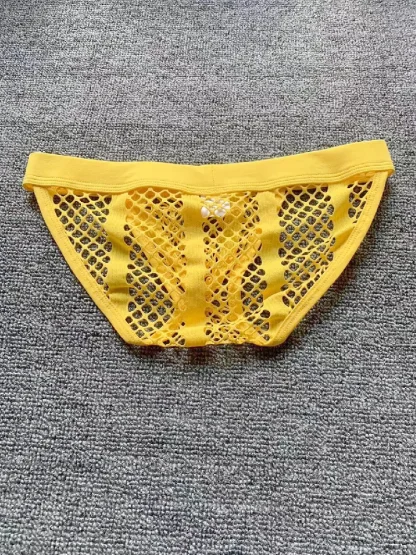 Large Hole Fishnet Brief - Image 4