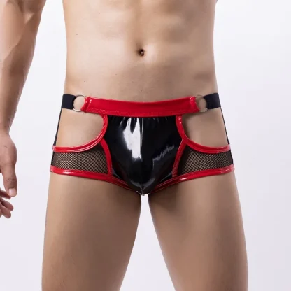 Ring Decor Cutout Sheer Jockstrap - Image 3