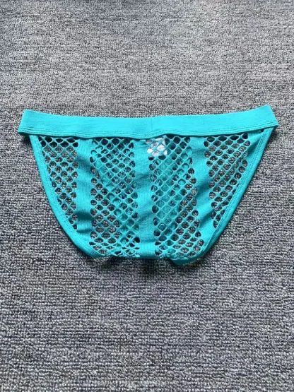 Large Hole Fishnet Brief - Image 6