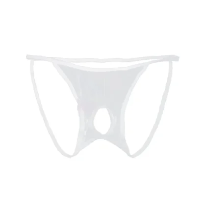 Crotchless Ultra-thin Sheer Jockstrap - Image 5