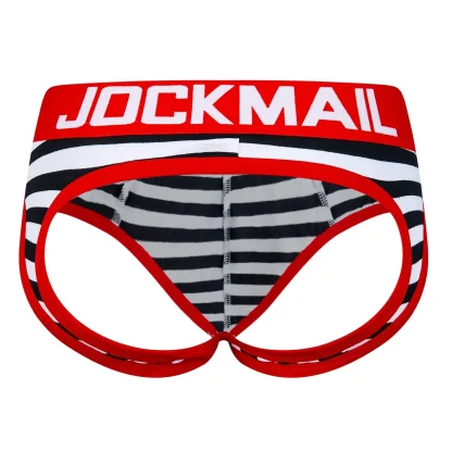 Striped Butt Lifter Jockstrap - Image 9