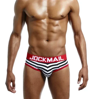 Striped Butt Lifter Jockstrap - Image 2