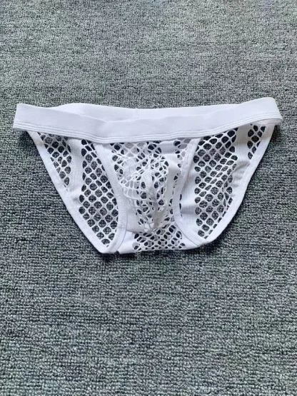 Large Hole Fishnet Brief - Image 11
